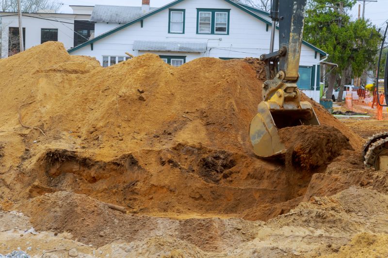 Land Excavation detail